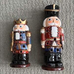 Yankee Candle Set of Nutcracker Tea light Lanterns